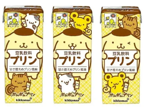 KIKKOMAN 두유 음료 푸딩 200ml
