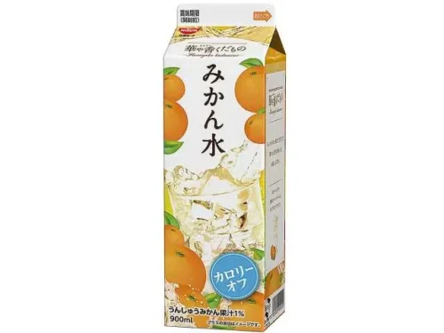 NISSIN YORK 하나야카 쿠다모노 귤워터 900ml