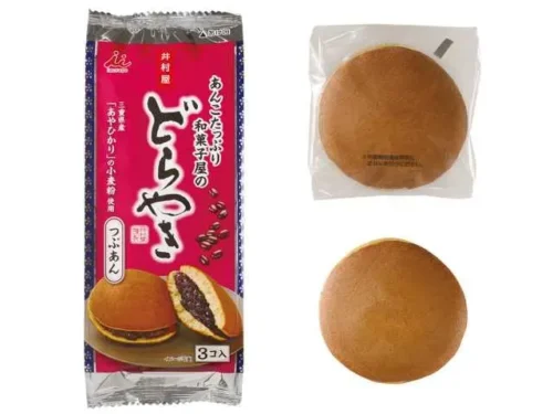 井村屋 あんこたっぷり 和菓子屋のどら焼3個入
