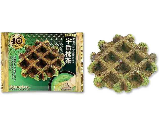 ローゼン ベルギーワッフル宇治抹茶
