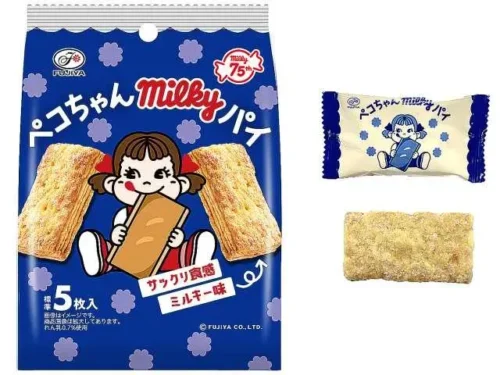 FUJIYA 페코짱 밀키 파이 소포장