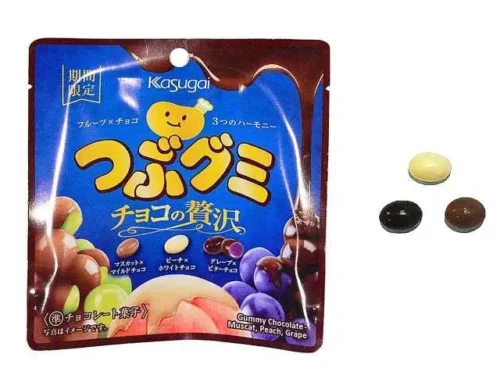 KASUGAI Tsubu Gummy: Luxurious Chocolate