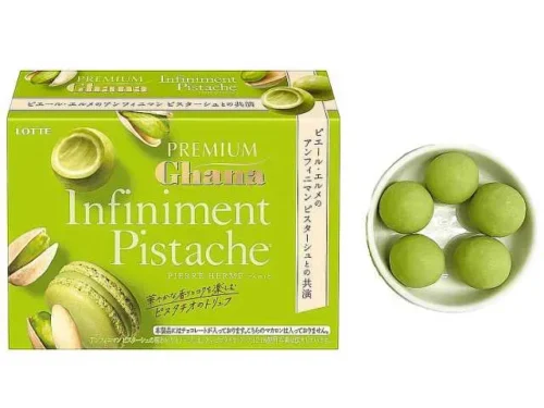 LOTTE Premium Ghana Truffle Infiniment Pistache