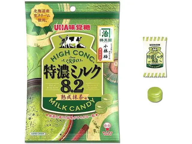味覚糖 特濃ミルク8.2 熟成抹茶