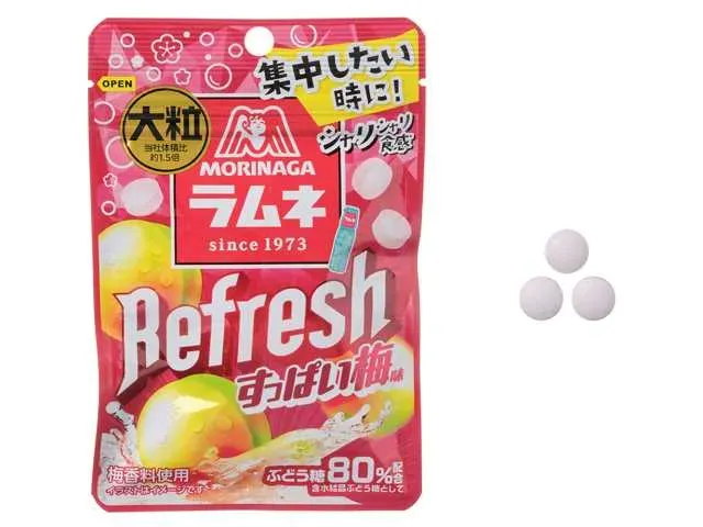 MORINAGA 대립 라무네 Refresh 신 매실맛
