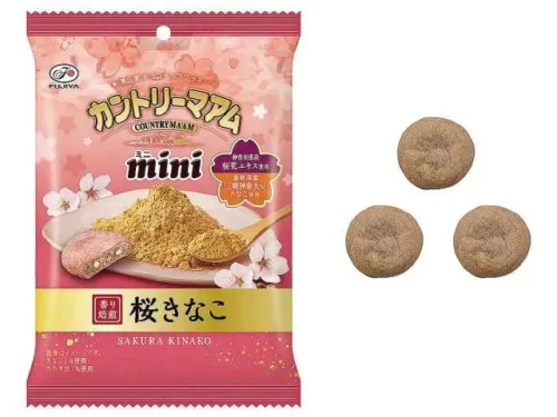 FUJIYA 컨트리맘 미니 벚꽃 인절미