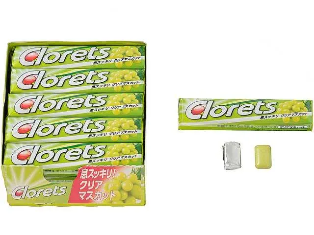 モンデリーズ クロレッツXP クリアマスカット
