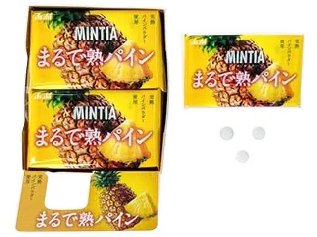 アサヒ ミンティア まるで熟パイン