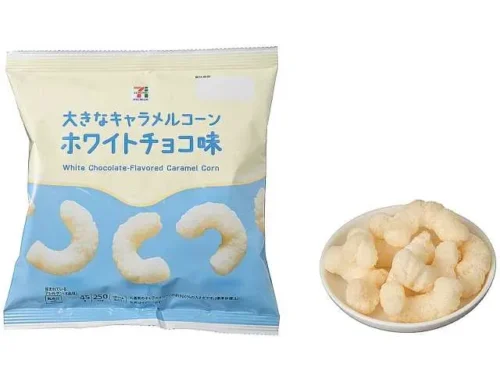7プレミアム 大きなキャラメルコーン ホワイトチョコ味