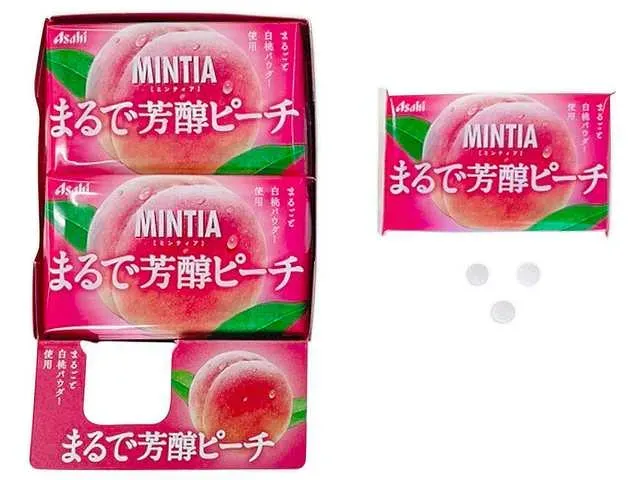 アサヒ ミンティア まるで芳醇ピーチ