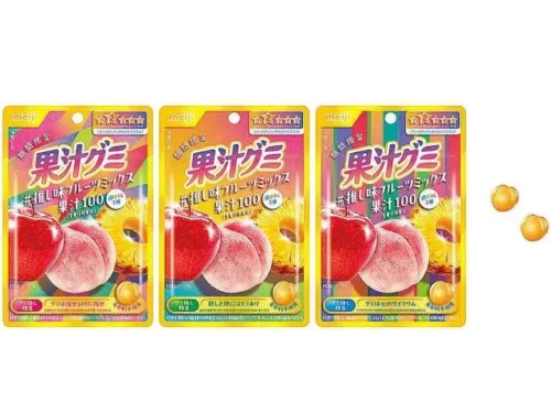 明治 果汁グミ 推し味フルーツミックス