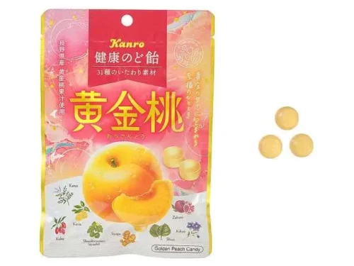 カンロ 健康のど飴 黄金桃