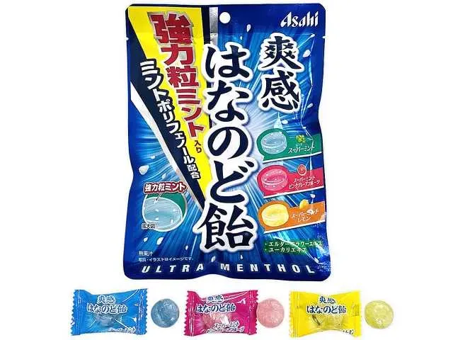 アサヒ 爽感はなのど飴