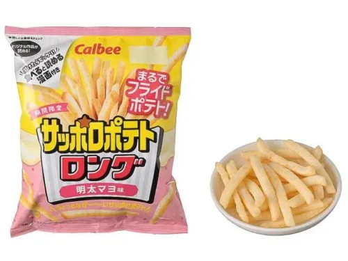 カルビー サッポロポテト ロング 明太マヨ味