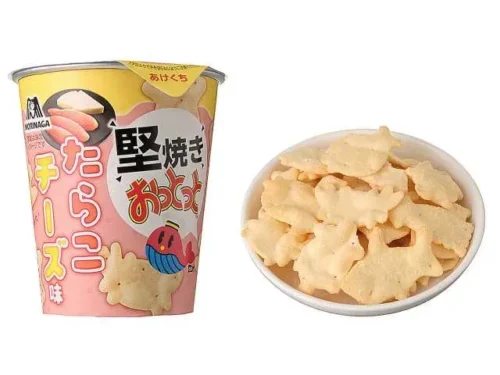 森永 堅焼きおっとっと たらこチーズ味