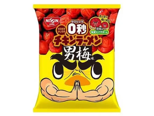 NISSHIN 0초 치킨 라면 오토코우메맛 파우더 포함