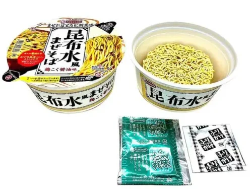 エース 昆布水風まぜそば 鶏こく醤油味