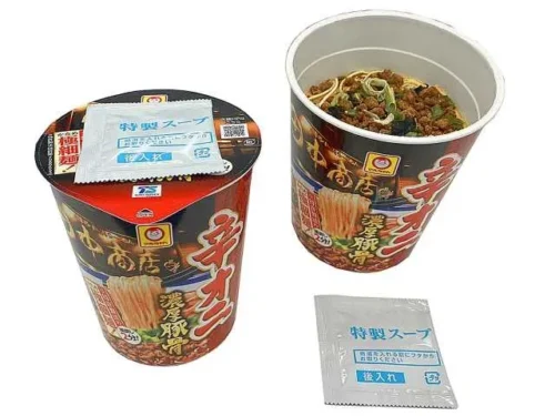 MARUCHAN 다나카 상점 매운 양파 진한 돈코츠