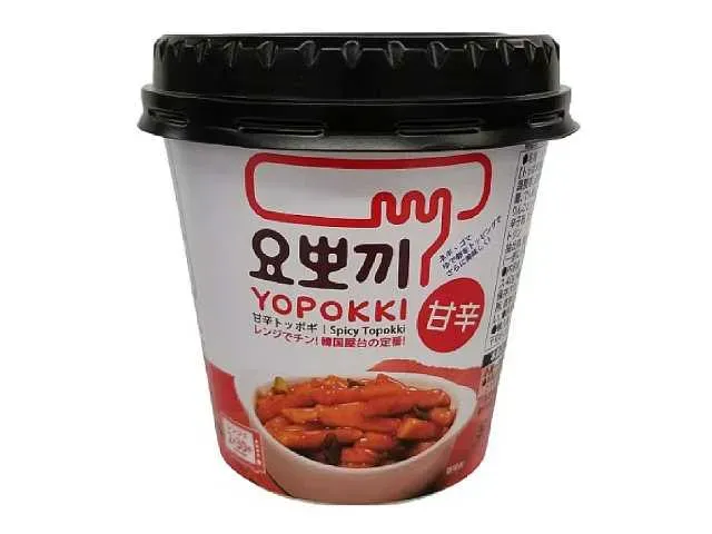렌지용 즉석 떡볶이 요뽀끼 매콤달콤한 맛