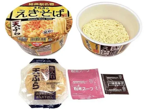 NISSIN 마네키 에키소바 튀김