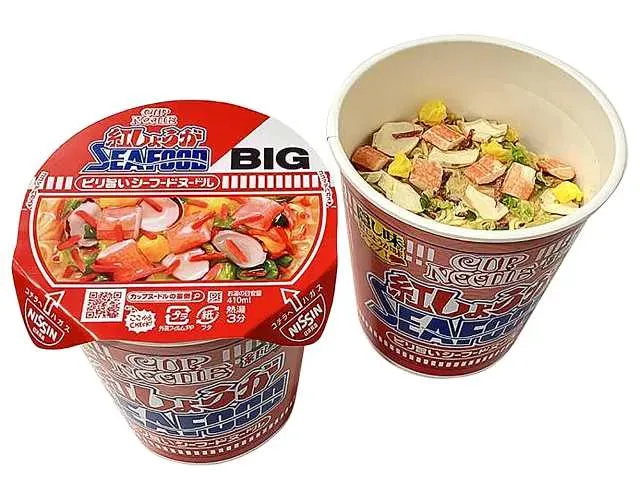 NISSIN CUP NOODLES Red Ginger Seafood Big