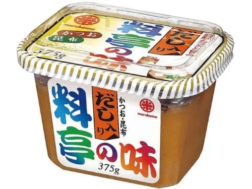 MARUKOME 료테이노아지 육수 포함 375g