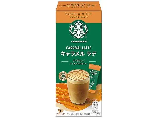STARBUCKS 카라멜 라떼 4P