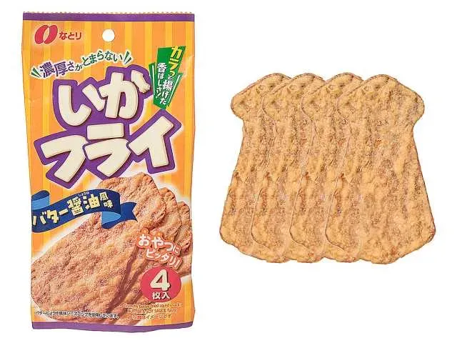 NATORI Fried Squid Butter Soy Sauce Flavor