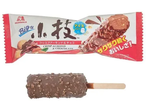 MORINAGA Koeda Ice Bar: Crisp Almond & Chocolate