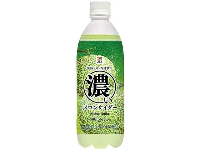7プレミアム 濃いメロンサイダー 500ml