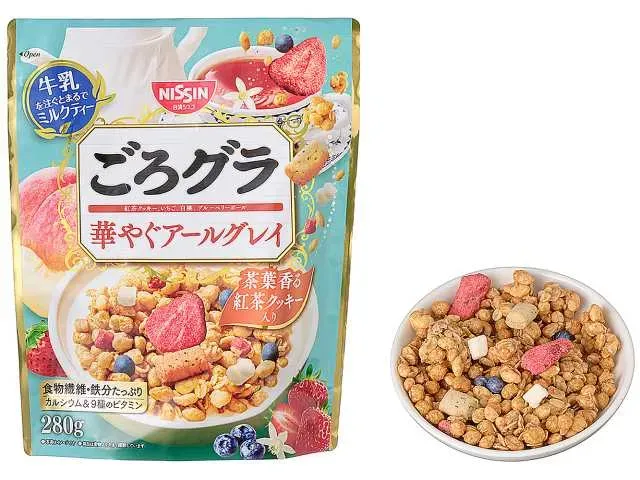 日清シスコ ごろグラ 華やぐアールグレイ