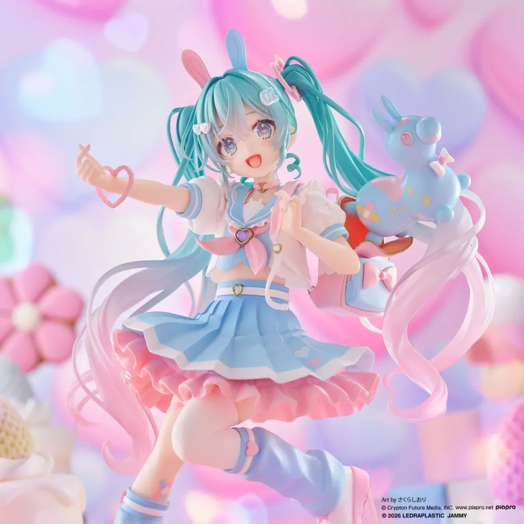 セーラー服姿にキュン死確定？初音ミク×RODYのタイトーくじがファミリーマートで2月21日解禁
