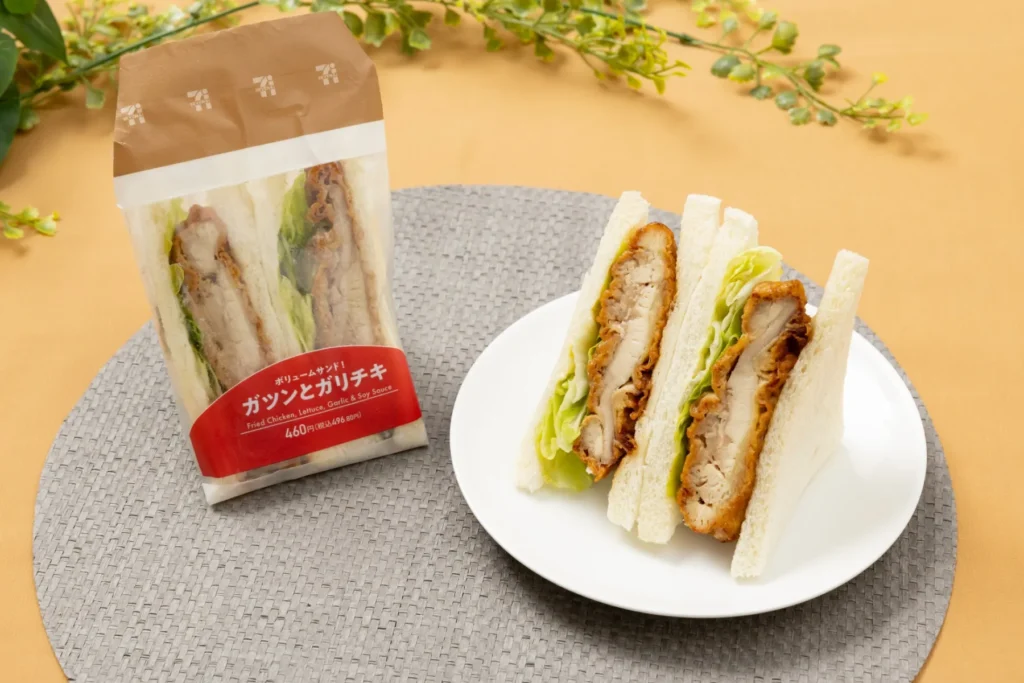 7-Eleven Japan’s New “Garichiki Sandwich” Debuts March 18! A Heavyweight 460 Yen ($3.07) Garlic Soy Sauce Feast