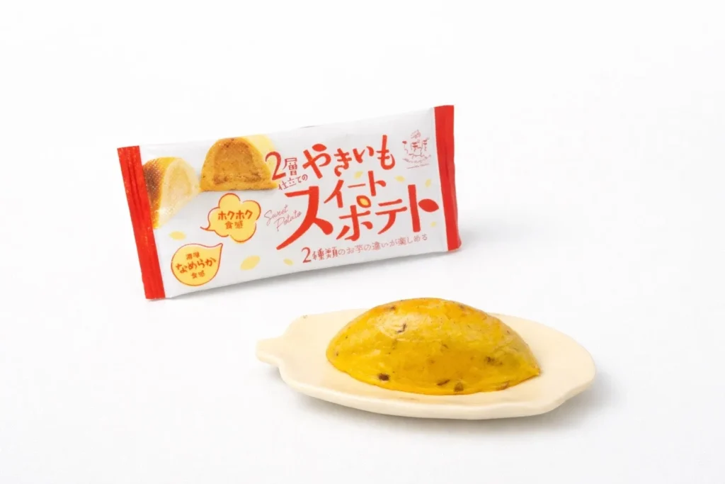 【ファミマ新作】らぽっぽ監修の2層仕立てスイートポテトが3月24日より全国発売！究極の食感を体験