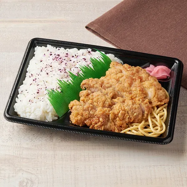 나오겐 간장으로 맛을 낸 특제 가라아게 도시락