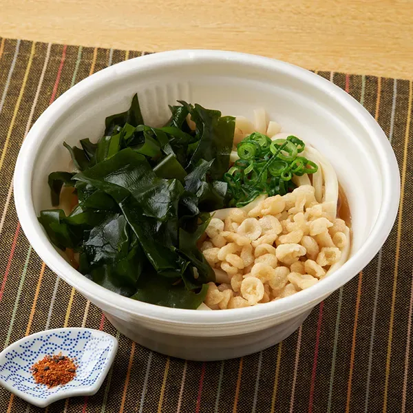 산리쿠산 미역을 넣은 미역 우동