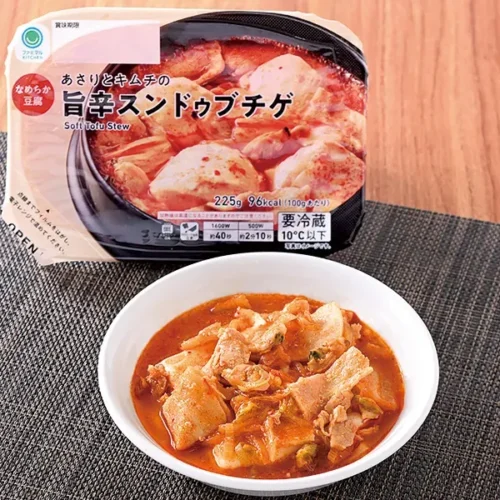 Spicy Clam and Kimchi Sundubu-jjigae