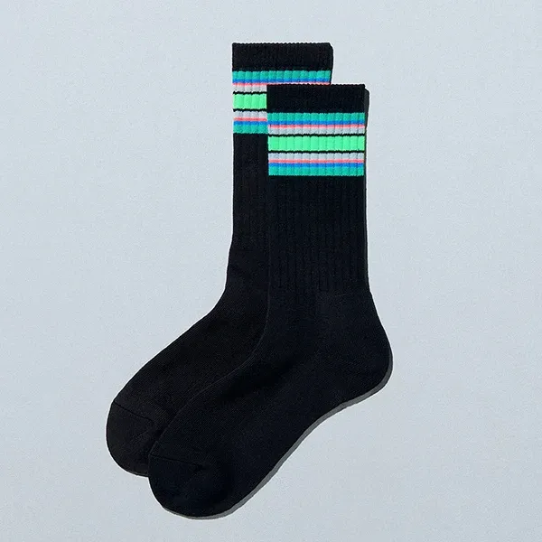 Line Socks 2026 Spring Color/Black