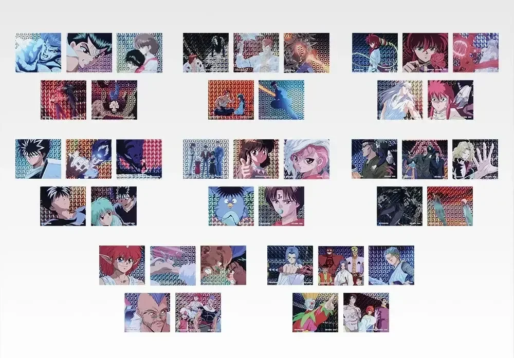 YuYu Hakusho Flake Prism Stickers
