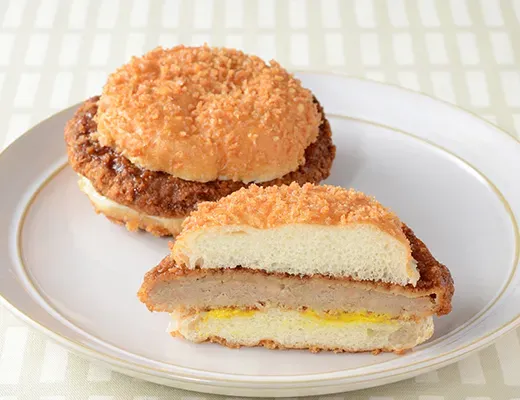 Oversized Minced Meat Cutlet Burger