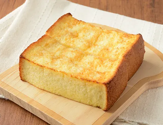 생크림과 계란의 맛이 배어나는 프렌치 토스트