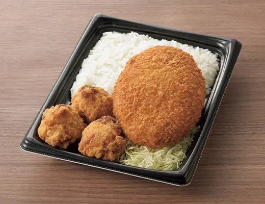 高岡大仏コロッケ&から揚げ弁当