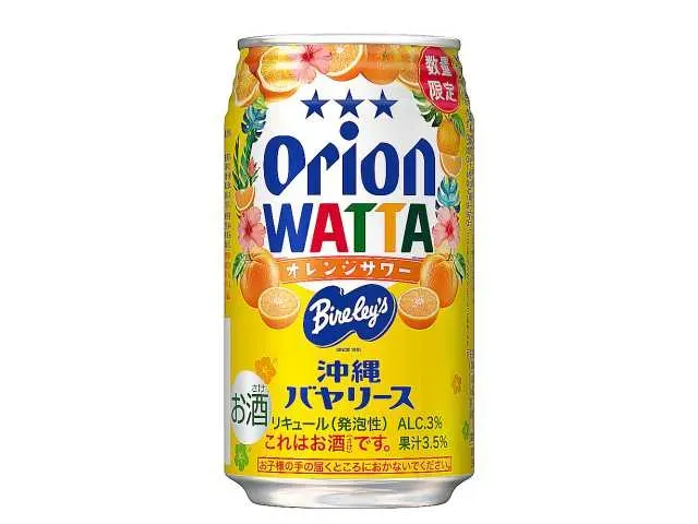 와타 오키나와 바릴리스 오렌지 350ml