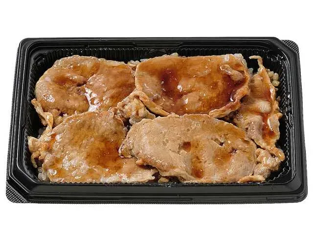 Meat Rice Charcoal Grilled Pork Loin Bento (Barley Rice)