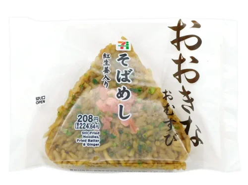 커다란 오니기리 소바메시 초생강 함유