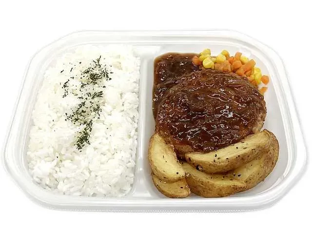 THE 함바그 도시락 일본식 오로시 소스