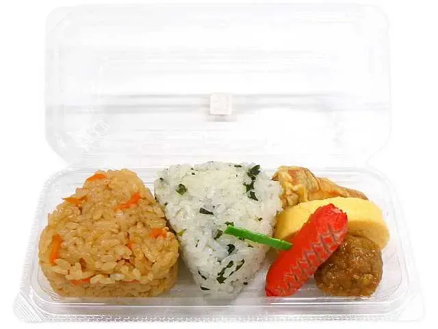 주먹밥 & 반찬 세트 카시와 · 시소 미역