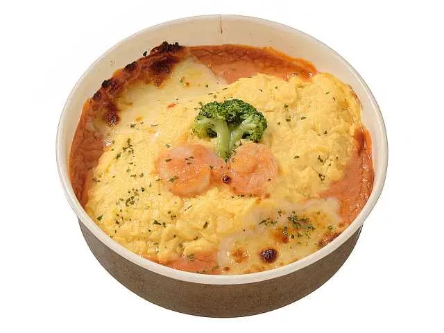 새우 토마토 크림 오므라이스 도리아