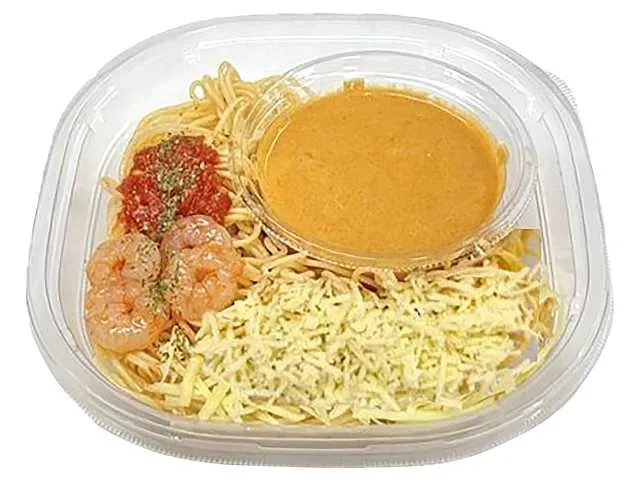 냉파스타 새우 토마토 크림