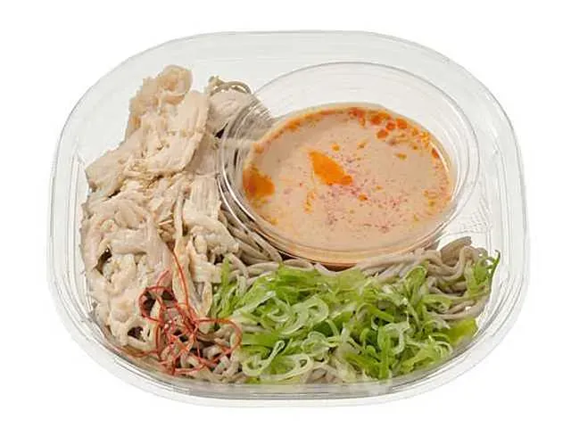 매콤하고 진한 참깨 드레싱 냉 찜닭 소바